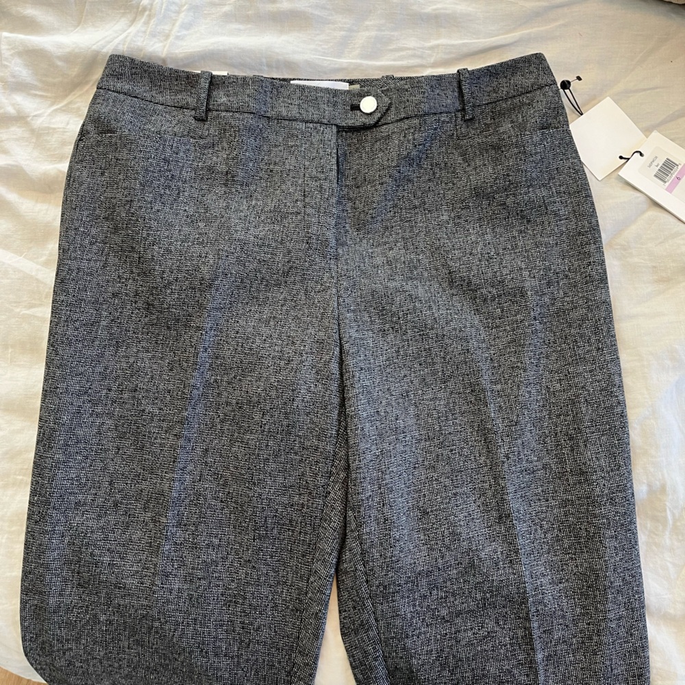 Size six Calvin Klein gray dress pant